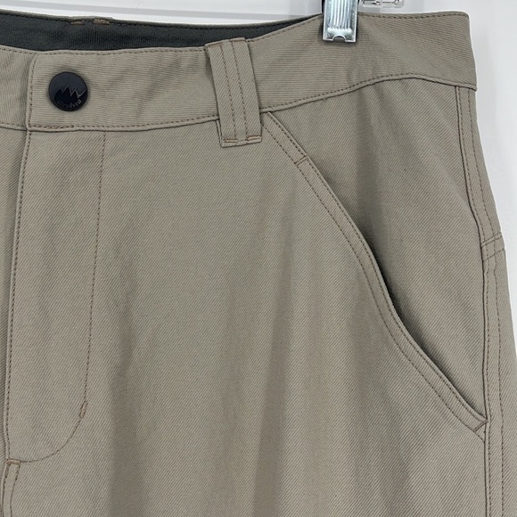 Cloudveil Outdoor Hiking Cargo Pants Khaki Mens Size 32 - Picture 4 of 12